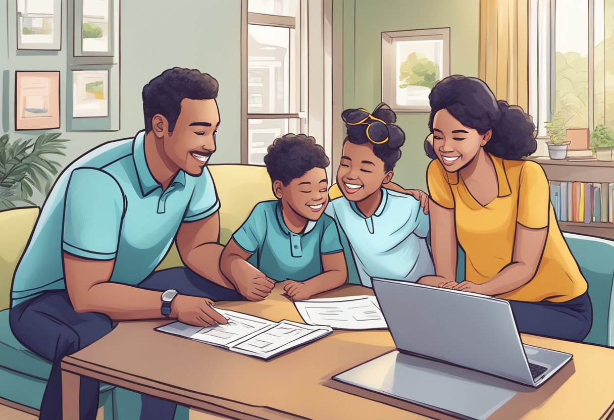 A family reviewing pricing, refunds, and value for Ecom Family Academy